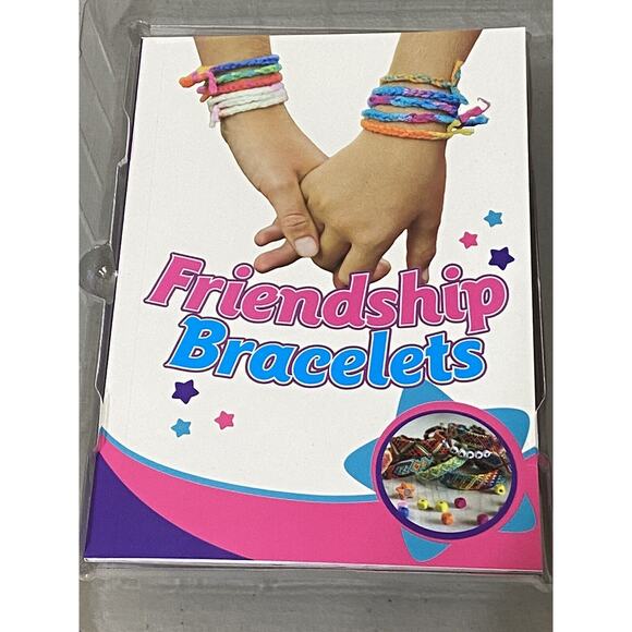 Friendship Bracelet Making Kit With Book Beads Thread DIY Gift Mud Puddle Age 8+ - Picture 5 of 9